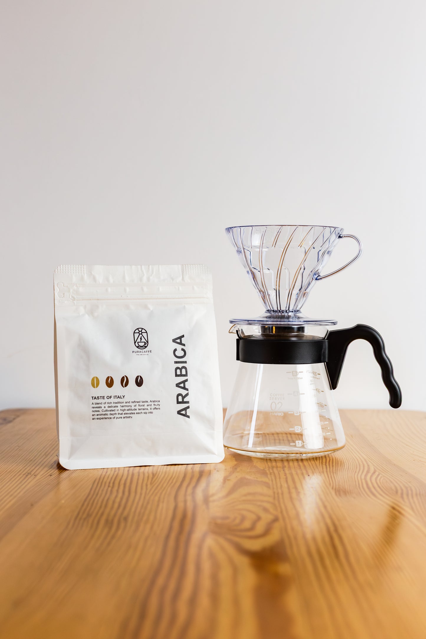 Zestaw Świąteczny: PuraCaffè Arabica 250g + Drip