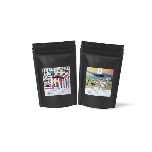 Kawowy Duet: Calabria 250g + Barista 250g