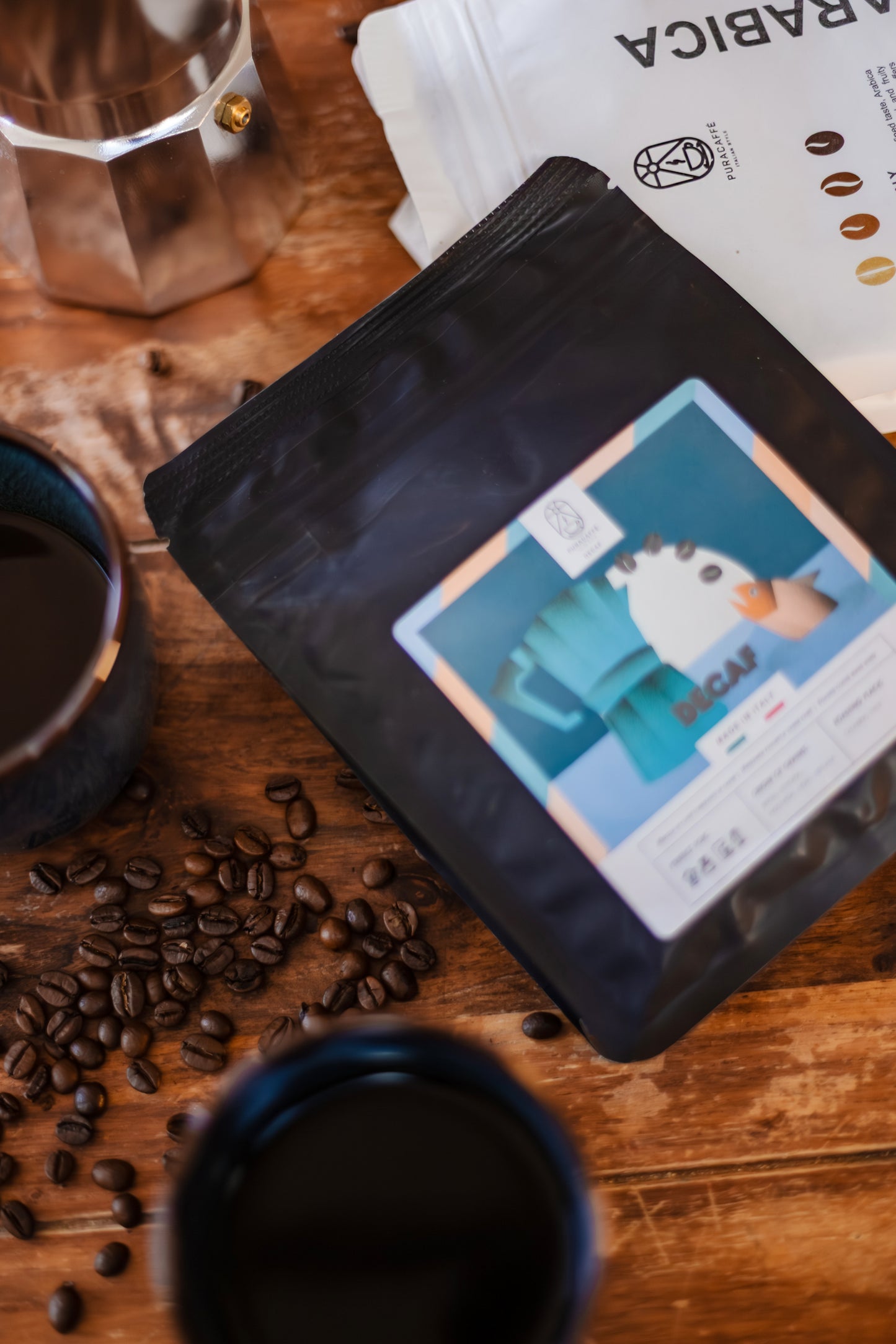 Kawowy duet 250g Arabica + 250g Decaf